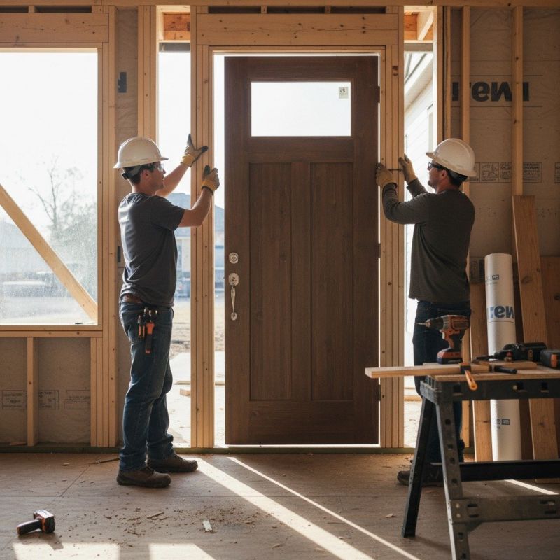 Farmhouse Door Installation