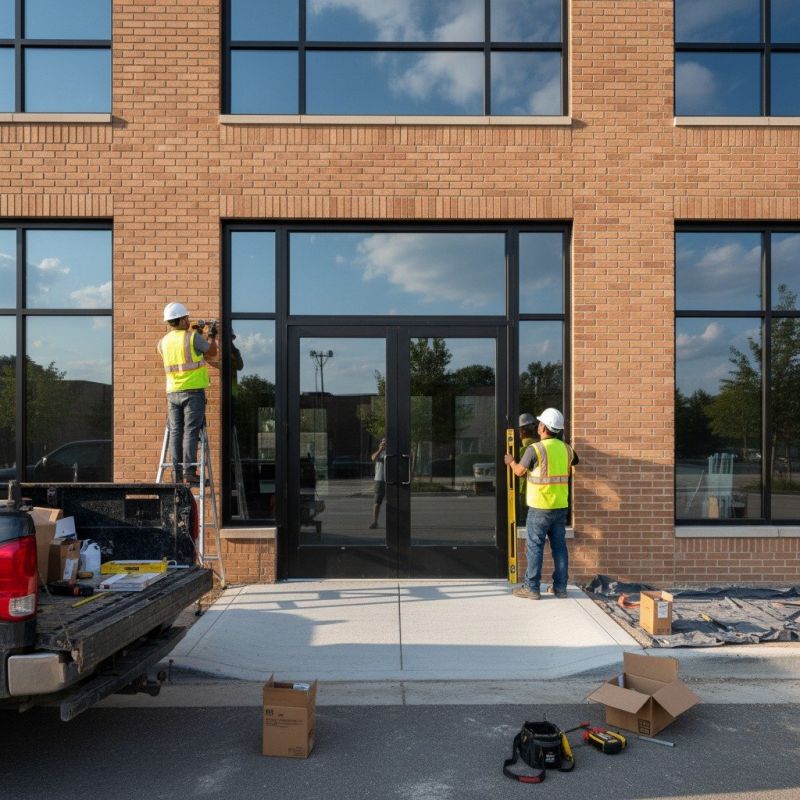 Retail Door Installation